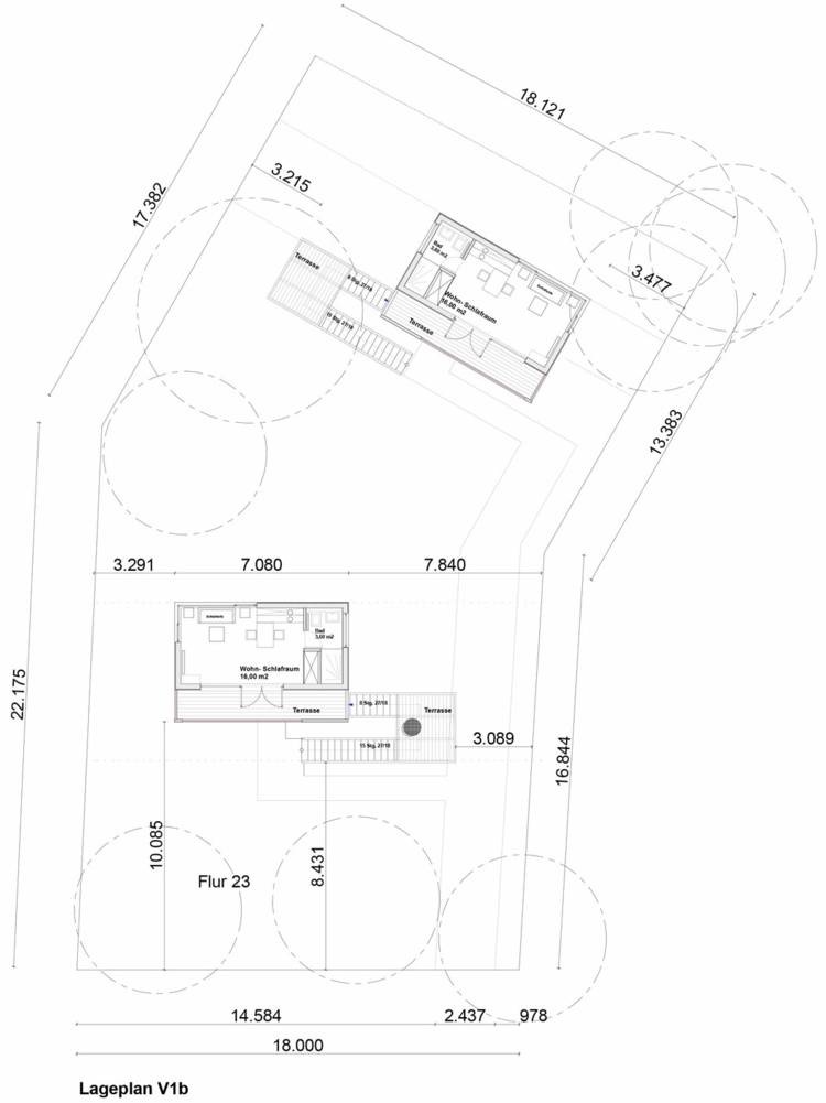 arkitektur trädkoja karta skog berlin lägenheter modern