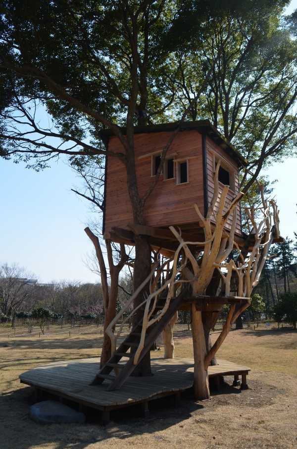 Övernatta i trädhuset Higashi Japan