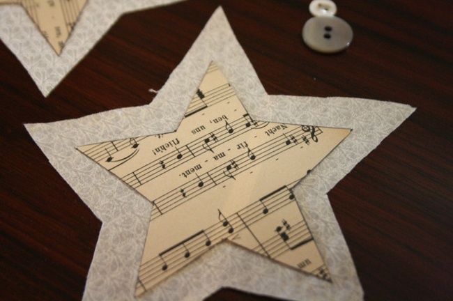 Papper tyg star craft instruktioner