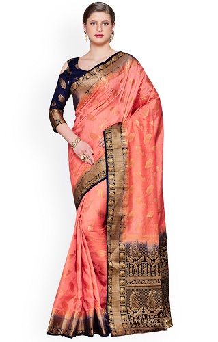 Mimosa Art Silk Saree