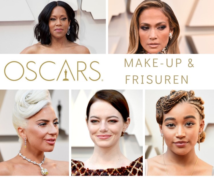 Beauty Trends Oscars 2019 Kändisar bästa idéer för smink och frisyr