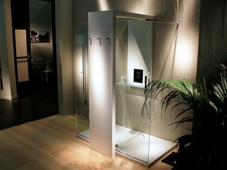 duschkabin i monolitt-modern-design-väggdusch i glas