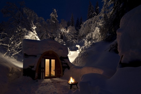 Alpin hydda igloo design