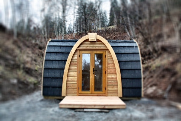 Moderna Igloos schweiziska Alperna