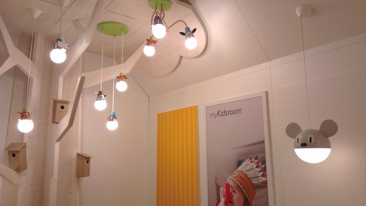 Belysning i barnrummet - barnlampor - taklampa - taklampa