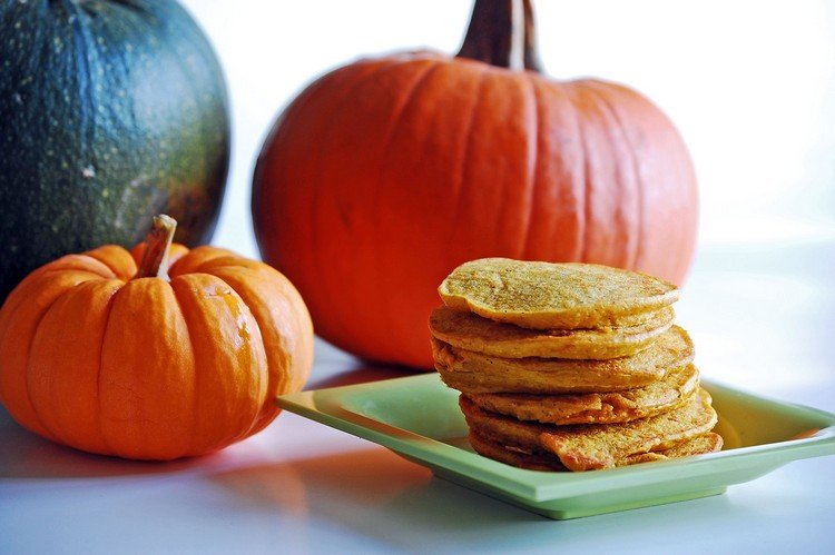 pumpa-recept-frukost-små-pannkakor-pumpa-puré-recept