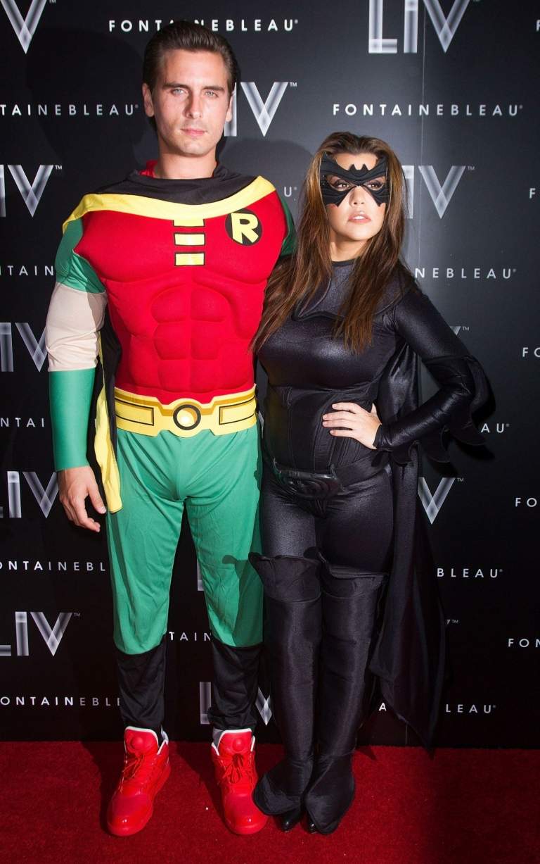 Känd par temafest Nyår Batman och Robin kostym