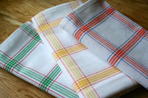 Βαμβακερές πετσέτες κουζίνας