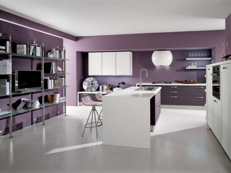 Bästa-färg-kök-lila-lavendel-vit-kombinera
