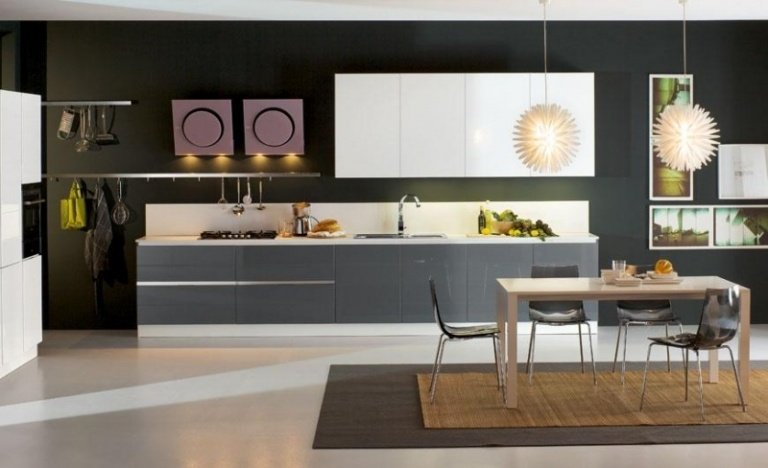 Bästa-färg-kök-antracit-vägg-idéer-kök-grå