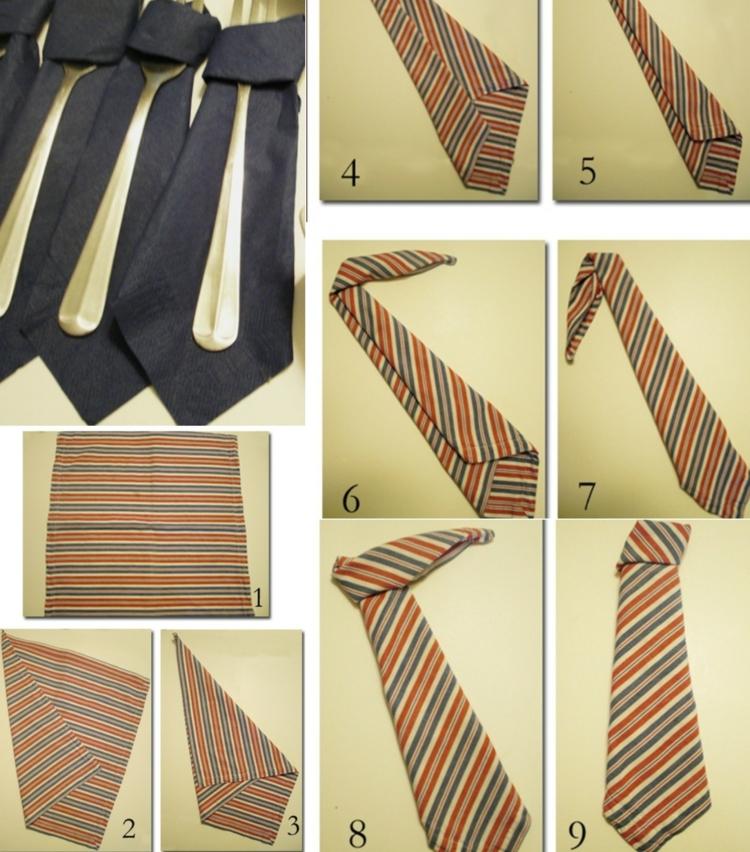 bestick pocket-vik-tie-tie-form-lätt-tinkering-idé