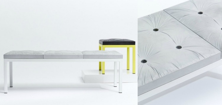 Beton Design-livstillbehör-bänk-minimalistisk-klädsel-styv