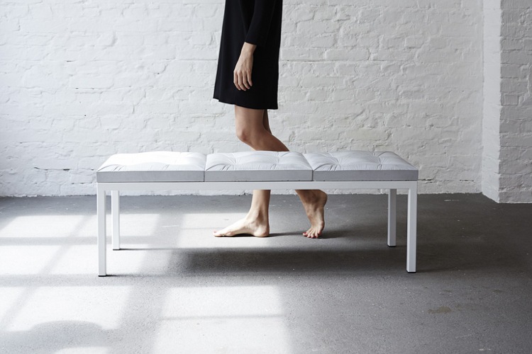 Beton Design-livstillbehör-små möbler-bänk-klädsel-styv