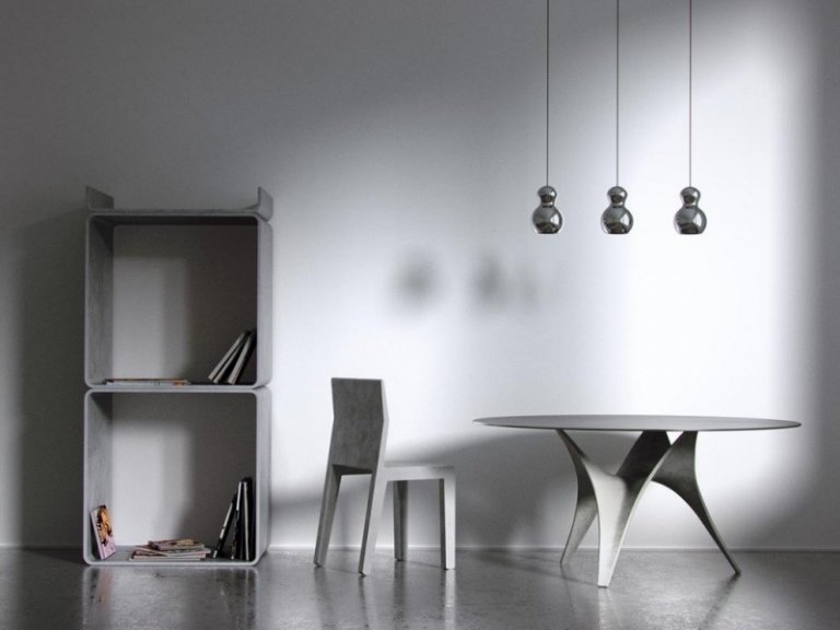 betong-design-modern-möbler-stol-bord-oval-ben-moduler-hylla-design