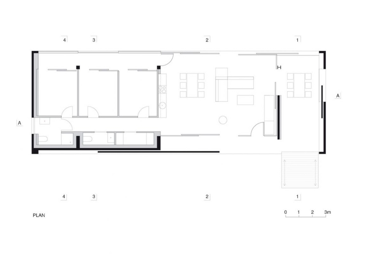 betong-design-inuti-utsida-betong hus-plan-golv plan-rum division