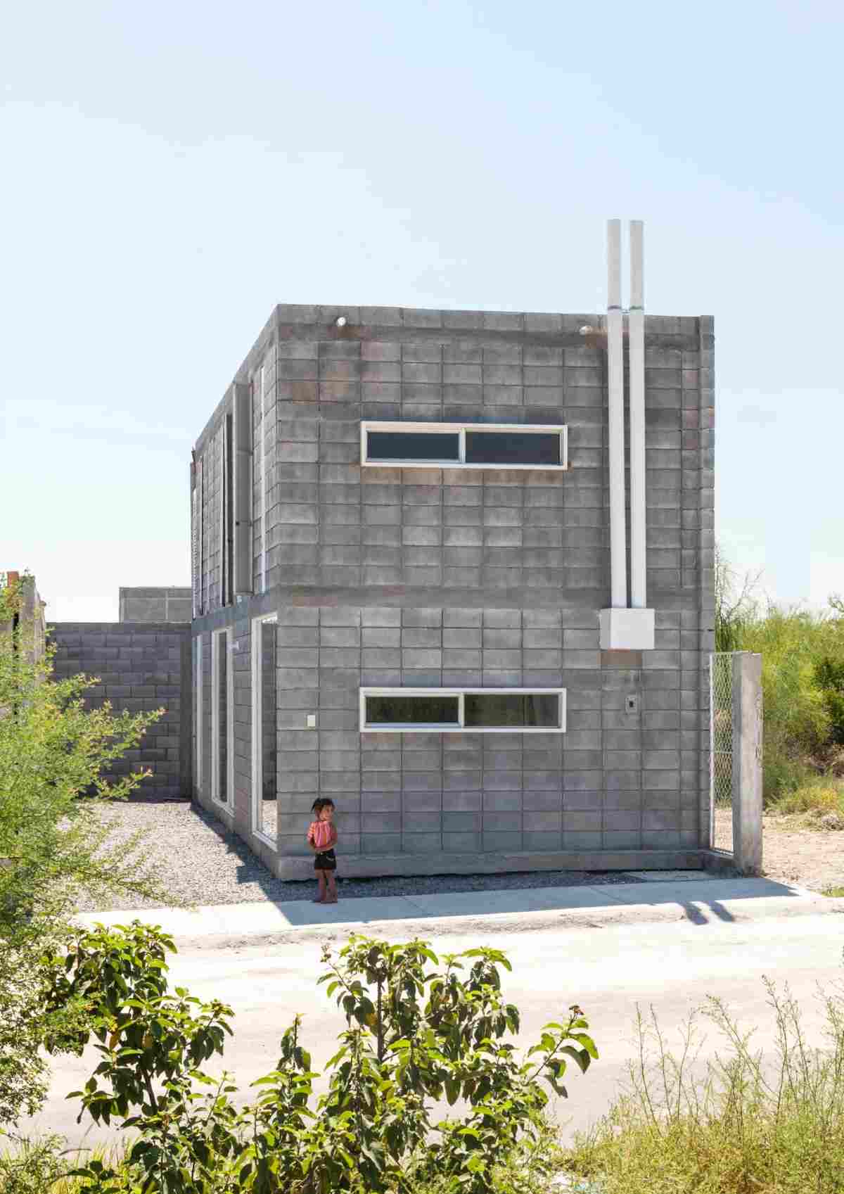 box house casa caja i mexico kompakt design med prisvärd budgetbyggnad betonghus