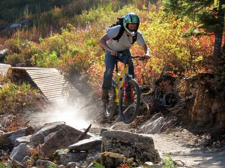 cykelparker i Tyskland cykling mountainbike rutter enkel spårhopp