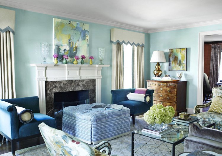 bilder-vardagsrum-traditionella-blå-pastellfärger