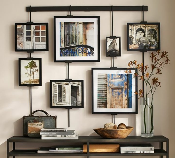 Fotoramar-collage-country-stil-foton-moderna-affischer