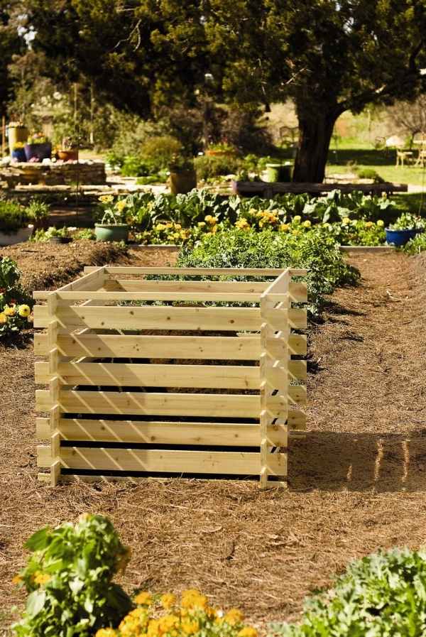 biokomposter av trä - instruktioner för hobbyträdgårdsmästare