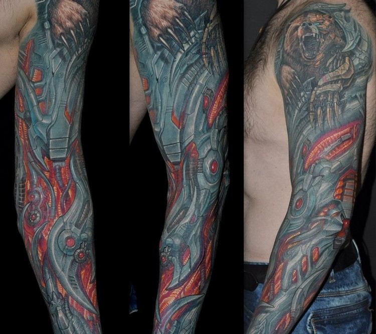 biomekanik-tatuering-hel-arm-2d-optik-mekanism