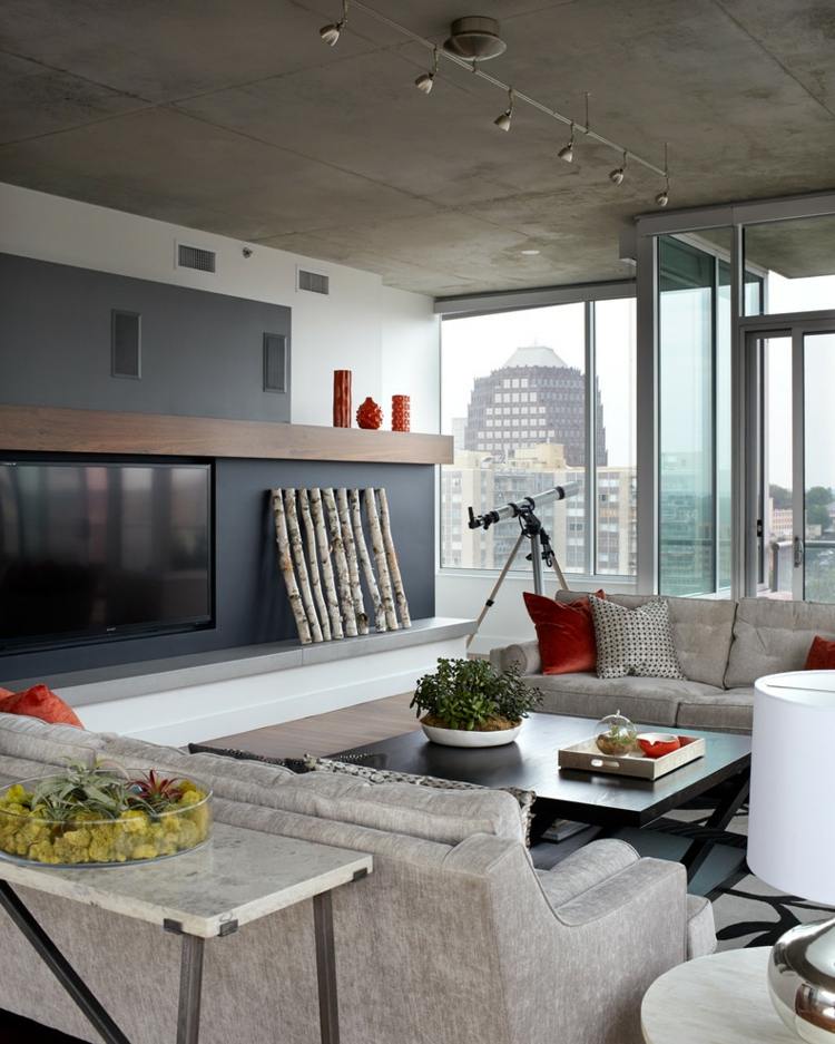 björkstam-deco-vardagsrum-modern-inredning-exponerat betong-tak