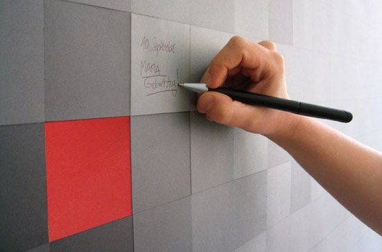 Tapet fyrkantigt mönster pixel pin board