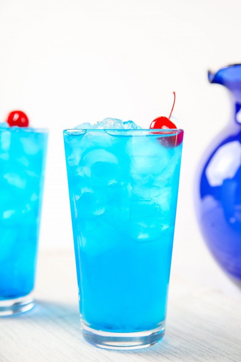 Blue Dream Summer Drink Vodka Tequla Blue Cocktails Receptidéer