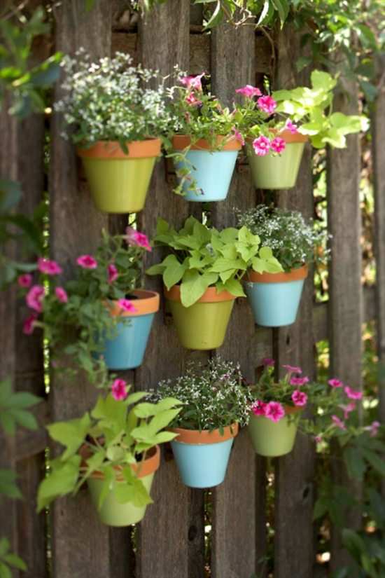 vertikala trädgård sommar dekoration idéer att göra dig själv med blommor