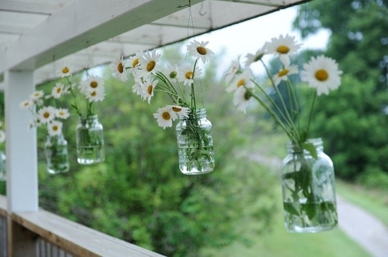 daisy veranda gör sommardekoration idéer själv med blommor