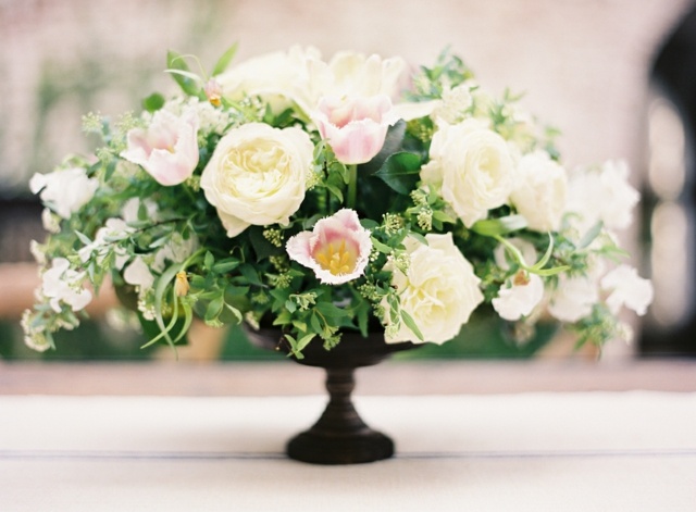 blommor bukett dröm bröllop vita rosor