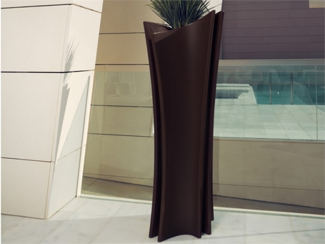 vas svart elegant form stil modern praktisk