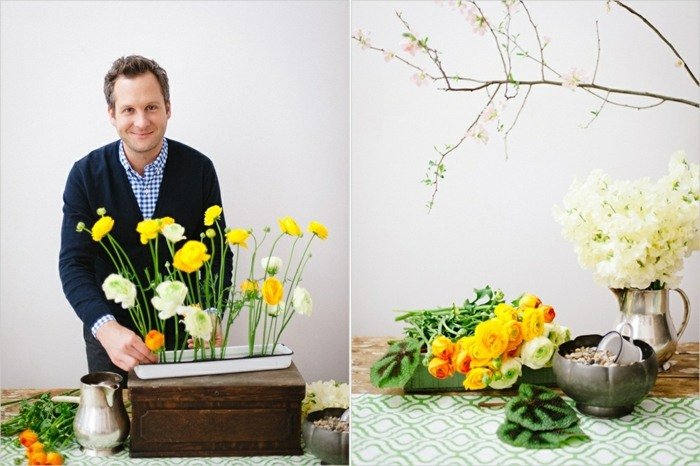 Gör blomsterarrangemang i 3 steg