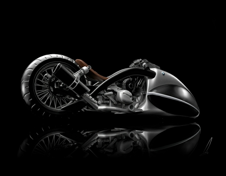 apollo design motorcykel bmw avgasmotor