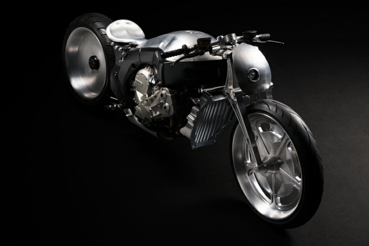 tuning motorcykel aluminium design strålkastare bmw k1600