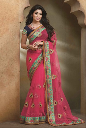 Net Crape Bollywood Saree