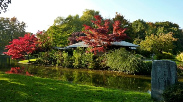 Japanskt tehus München trädgård design