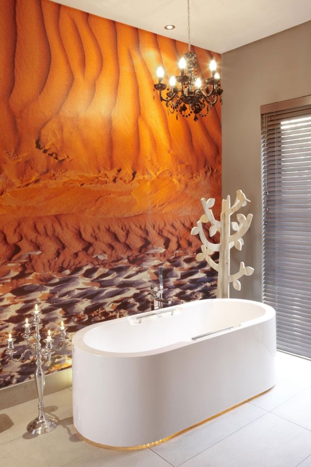ljuskrona badrum dusch elegant form vit lyx
