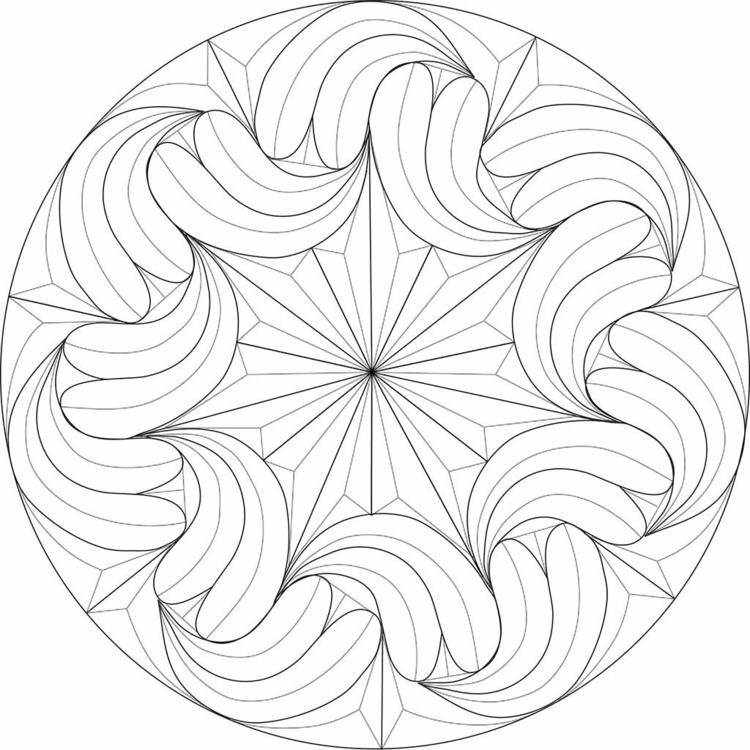 pyrografi-mallar-idéer-geometriska-figurer-cirkel-linjer-trianglar
