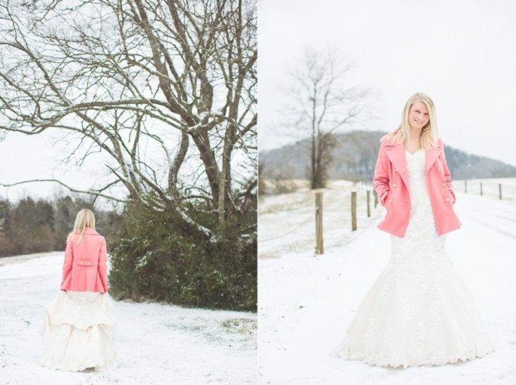 brudklänning-bröllop-kappa-ganska-rosa-vit-brudklänning-klassisk-vinter