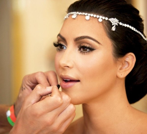Kim Kardashian Wedding Eyes False Lashes Mascara