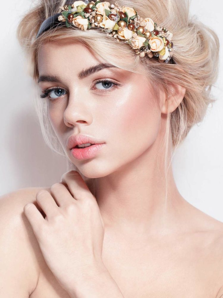 Ögonmakeup Bröllopsuppdateringar Vintage bröllopsfrisyrer