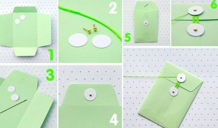 kuvert-tinker-tie-cord-nit-tutorial-green-paper
