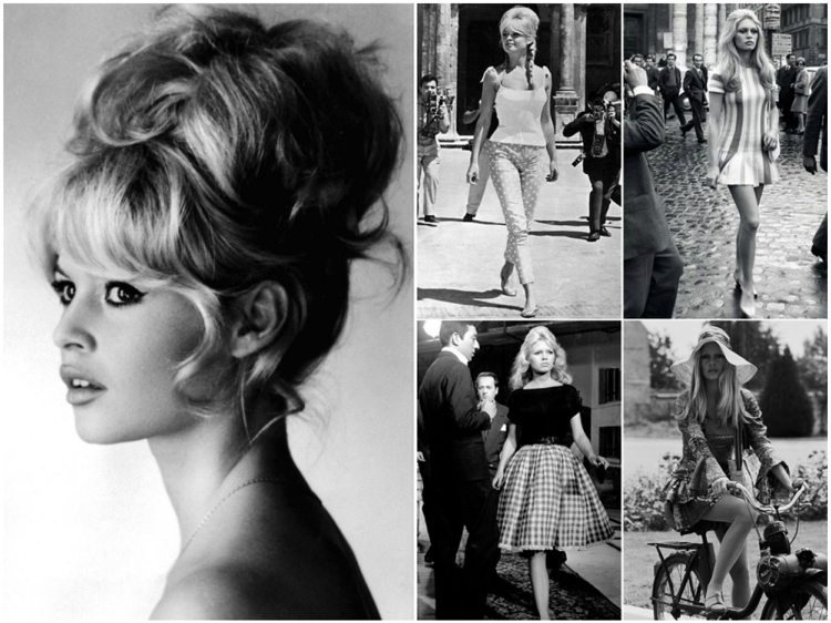 Brigitte Bardot frisyridéer vintage 60 -tal