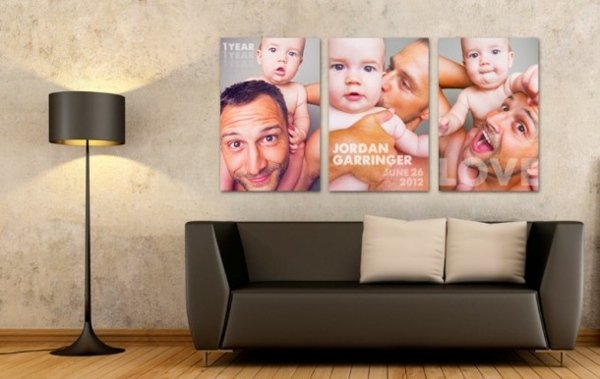 Familj-foton-på-väggen-dynamiska-bilder