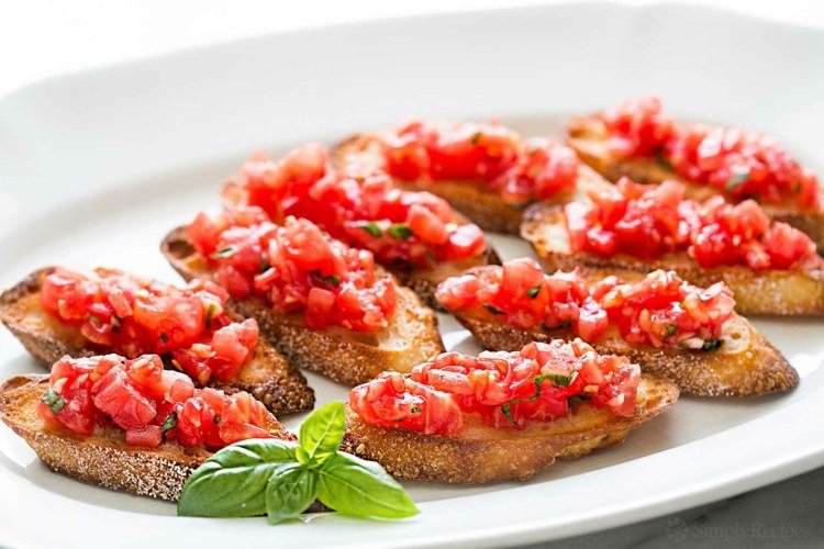 Bruschetta gör dina egna recept-idéer-tomat-italienska