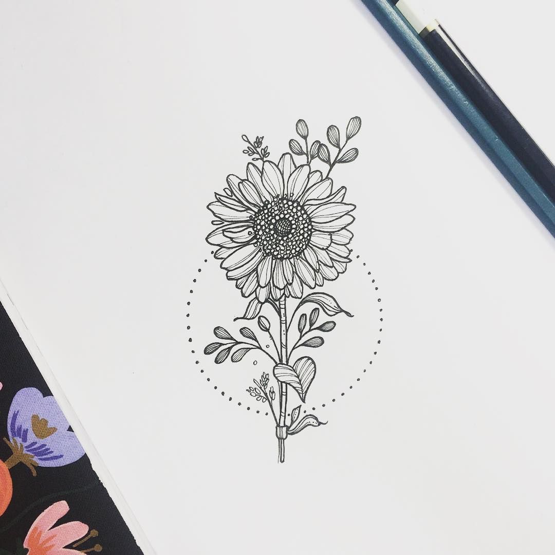 Sunflower Tattoo Design Betydelse Tattoo Chest Woman