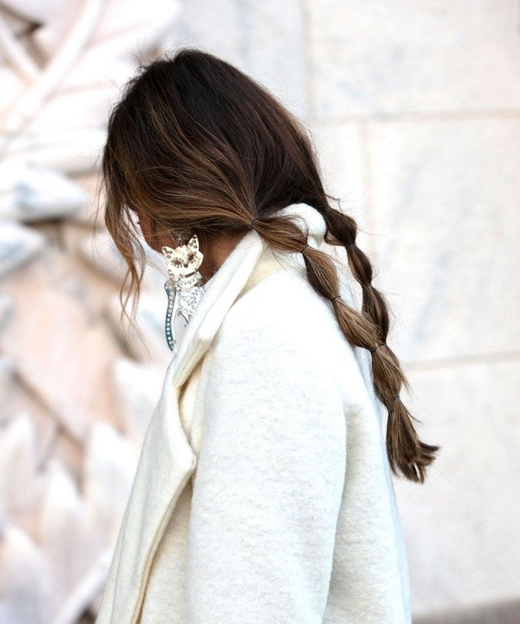 Bubble Braids frisyrguide till snabba frisyrer för långt hår