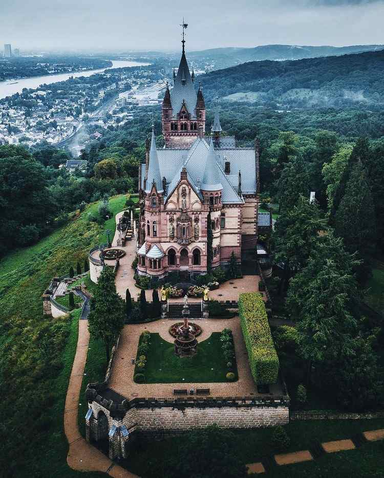 de vackraste slott i Tyskland Schloss Drachenburg tips