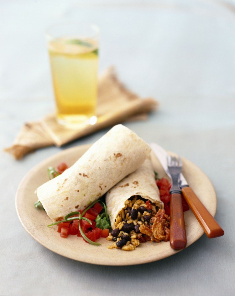Burritorecept -original-ingredienser-fyllning-bönoris